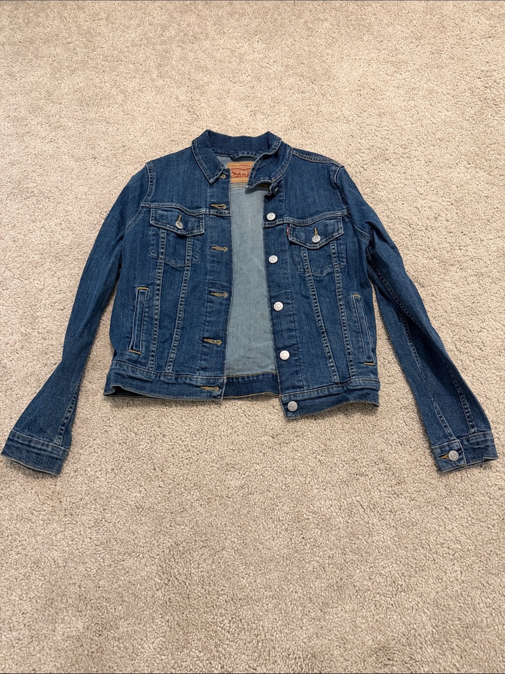 Levi's Dark Blue Women's Denim Jacket